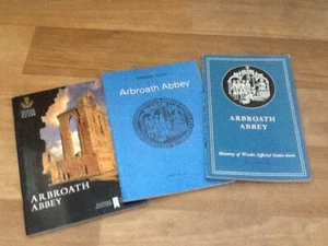 3 X ARBROATH ABBEY GUIDE BOOKS- FREEPOST UK - Picture 1 of 14
