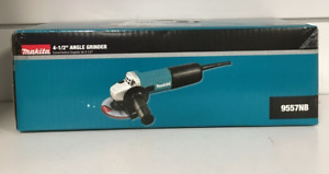 NEW Makita 9557NB 120V 4-1/2 In Slide Switch AC/DC Corded Angle Grinder