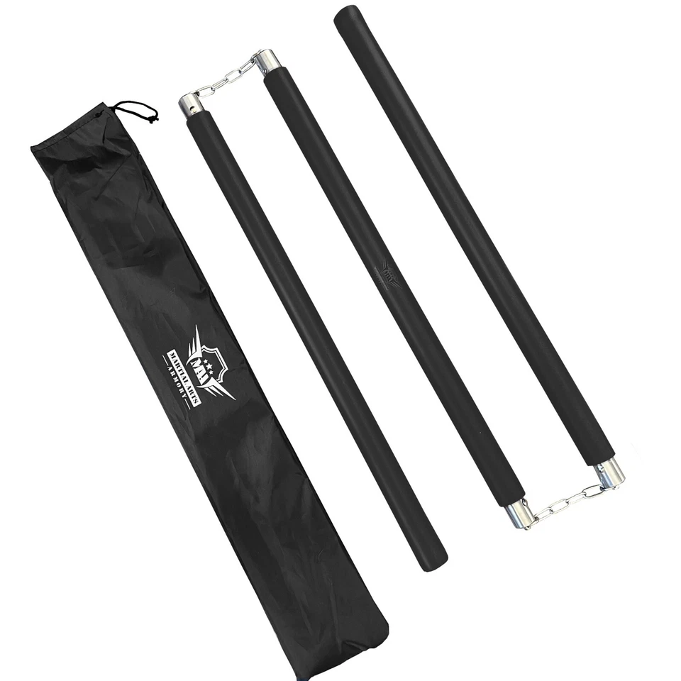 Martial Arts Armory Foam Padded Three Section Bo Staff for Safe Practice