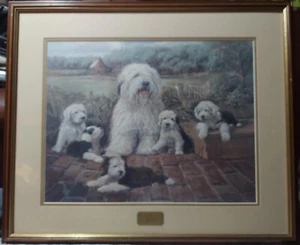 "Watching Mama" by Louise Lopina Limited Edition Lithograph ~ 404/999 ~ COA - Picture 1 of 12