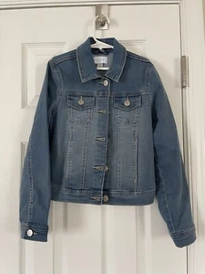 Children’s Place Girls Stretch Jean Jacket *Soft And Stretchy*- Size M 7-8- EUC - Picture 1 of 6