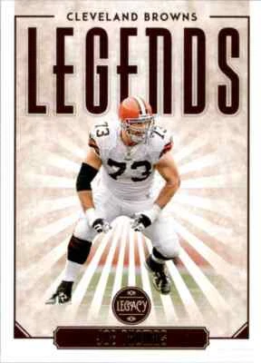 2020 Panini Legacy Joe Thomas Cleveland Browns #132 Football Card - Image 1 of 2