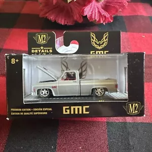 M2 Machines '76 GMC SIERRA GRANDE 15 CUSTOM TRAN AM S74 19-61 SILVER VHTF - Picture 1 of 4