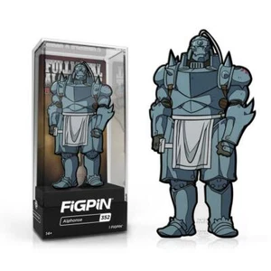 Full Metal Alchemist Brotherhood: FiGPiN Enamel Pin Alphonse [352] NEW IN STOCK! - Picture 1 of 1