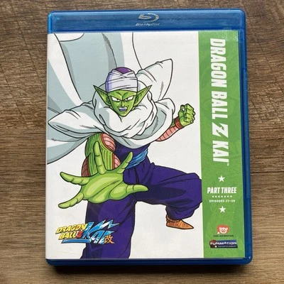 Dragon Ball Z Kai Part 3 Three Blu-Ray MISSING DISC 1 Foto 1 de 4