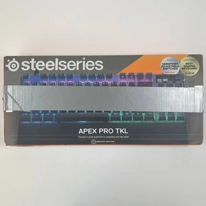 SteelSeries Apex Pro TKL HyperMagnetic Gaming Keyboard - Adjustable Actuation - Foto 1 di 8