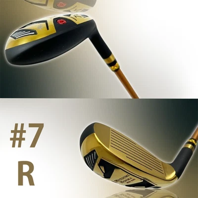 MUTSUMI HONMA MH030 #7 Hybrid Utility Iron RH R Flex Graphite Golf Japan NEW - Image 1 of 4