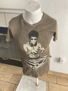 Bow & Arrow Bruce Lee DJ bedrucktes T-Shirt Größe Small - Bild 1 von 11