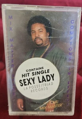 MIX MASTER SPADE-Compton’s In Effect Cassette *SEALED* L.A. Rap Tape 1991 Rare  - Image 1 of 4