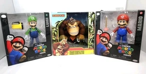 Set of 3 Super Mario Movie Action Figures Mario, Luigi & Donkey Kong 6" Official - Picture 1 of 24