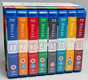 Blu-Ray Box DR HOUSE M.D. Die komplette Sammlung 39 Disc Mehrsprachig CD OK - Bild 1 von 8