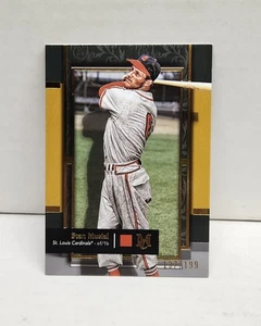 STAN MUSIAL 2024 Topps Museum Collection GOLD ~ Cardinals #'d /199 - Picture 1 of 4