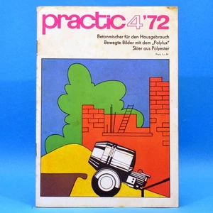 DDR practic 4 1972 Polylux Diebstahlsicherung Trafowickelgerät Kofferempfänger A - Bild 1 von 1