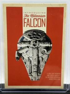 2018 TOPPS SOLO A STAR WARS STORY VEHICLES #SV-1 THE MILLENNIUM FALCON - Picture 1 of 2