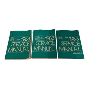 1983 Dodge Omni Aires Rampage Plymouth Horizon Reliant Lebaron Service Manuals - Picture 1 of 9