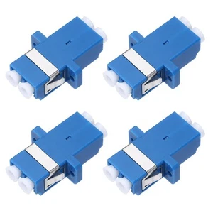 Fiber Optic Coupler LC/UPC Single Mode Duplex Fiber Optical Cable Adapter Fib... - Picture 1 of 6