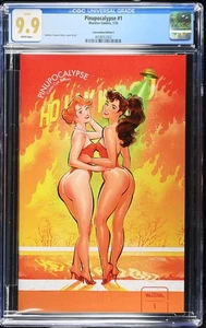 Pinupocalypse #1 Andrew Tarusov LACC Convención Exclusiva Cubierta E - CGC 9.9 COMO NUEVO - Imagen 1 de 2