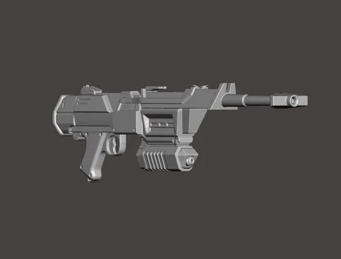 Star Wars Clone Wars Custom 3.75 DC-17m Sniper Rifle (2x) Hasbro TVC Cover