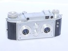 Busch F40 Veriscope 3D Stereo Film Camera. Made in France. Berthiot 40mm lenses.