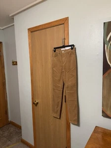 Pantalones de mezclilla de pana beige tiro alto talla 00P Loft "The Skinny" nuevos con etiquetas con entrepierna de 26,5" - Imagen 1 de 6