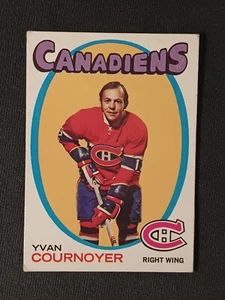 1971/72 TOPPS YVAN COURNOYER #15 HOF. MONTREAL CANADIENS. - Picture 1 of 3