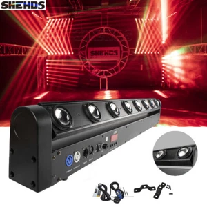8x12W LED Beam RGBW Stage Moving Head Lighting For DJ Disco Party Weeding - Picture 1 of 23