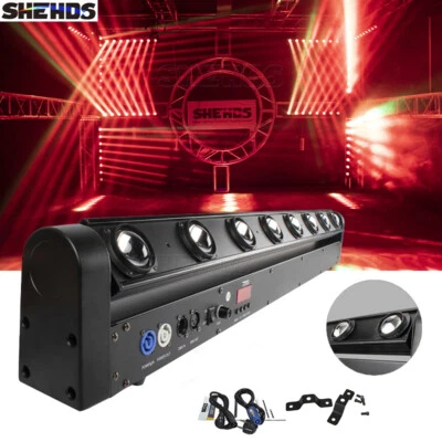 Luz de cabezal móvil de escenario 8x12W haz LED RGBW para DJ discoteca fiesta desmalezado Foto 1 de 4