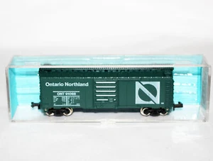 De colección Atlas N Escala 3223 40" Ontario Northland Caja Verde Coche Modelo Tren 91068 - Imagen 1 de 5