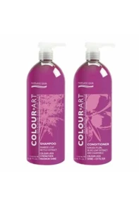 Natural Look Colour Art Shampoo & Conditioner 980ml Paraben-SLS - Free - Picture 1 of 3