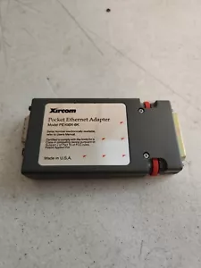 XIRCOM POCKET ETHERNET ADAPTER MODEL PE10BX-8K - Picture 1 of 9