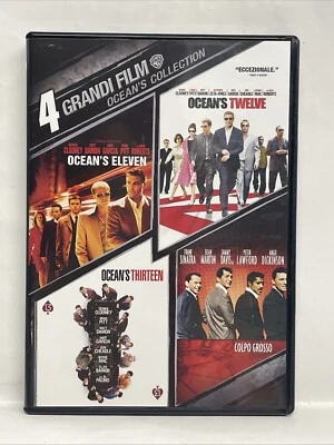 OCEAN'S COLLECTION - cofanetto 4 dvd - manca cellophane esterno - Immagine 1 di 3