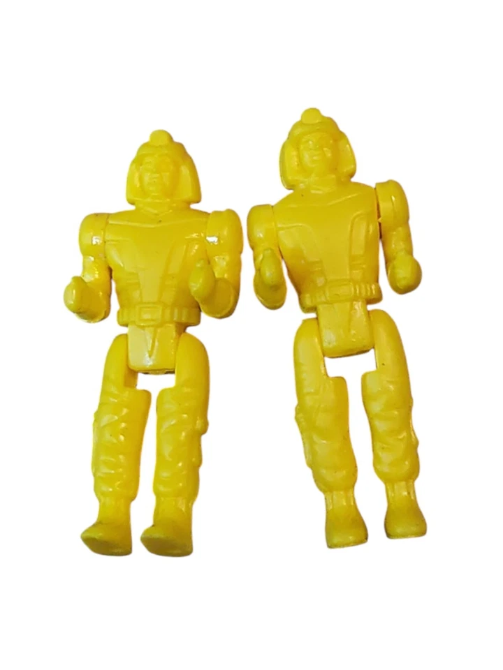 Figura espacial Multimac de colección piloto espacial amarillo LOTE DE 2 Foto 1 de 2
