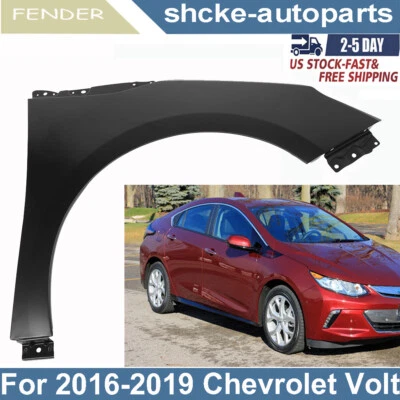Primed Front Right Side Fender For Chevrolet Volt 2016-2019 84030922 - Изображение 1 из 4
