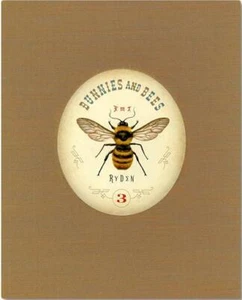 MARK RYDEN BUNNIES AND BEES MICRO PORTFOLIO 14 PRINTS - Picture 1 of 1