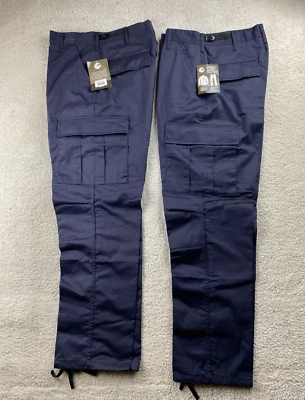ROTHCO Pantalones Hombre Med 31 7982 Azul Marino UNIFORME MILITAR FATIGA Carga NUEVO 2 Foto 1 de 4