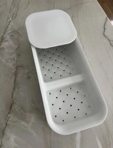 Kohler K-6239-0 Riverby Colander with Plastic Convenience Cutting Board - White - Picture 1 of 3