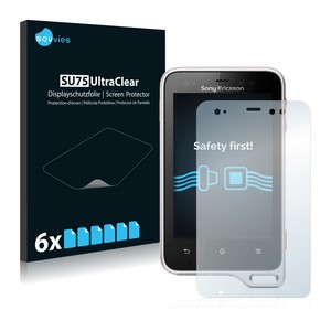 6x Film Protection Ecran pour Sony Ericsson Xperia active ST17i Film Protecteur