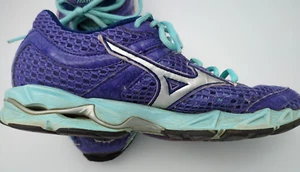 Mizuno Wave Precision 13 Damengröße 7,5 lila türkis Laufschuhe 8KN-21503 lesen - Bild 1 von 24