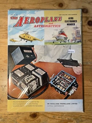 The Aeroplane And Astronautics Magazine Vintage Britain's Aircraft Industry 1960 - Image 1 of 2