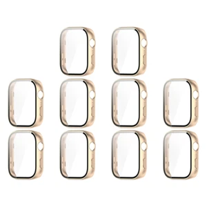 PC Watch Case Anti-Fall Full Coverage Frame for Huawei Watch Fit3 (Matte Gold) - Zdjęcie 1 z 4
