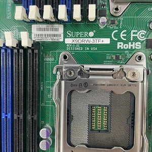 SUPERMICRO X9DRW-3TF+- 819-7 NO RAM NO CPU MOTHERBOARD - Tested - - Picture 1 of 3