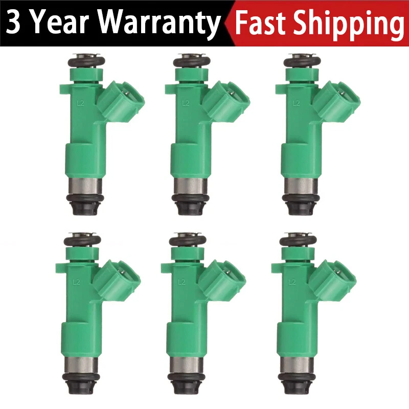 6 x Inyector de combustible para Nissan Altima Máxima Pathfinder Infiniti FX35 JX35 3,5 L V6 Foto 1 de 4