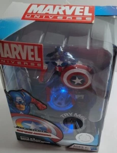 2011 Marvel Universe Captain America con base illuminata Avengers Toys R US nuovo - Foto 1 di 9