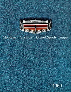 1969 Mercury Montego MX Cyclone & Cyclone CJ Comet Sports Coupe Sales Brochure - Picture 1 of 1