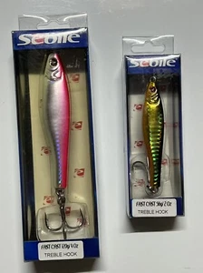 1 Pc Sebile FAST CAST Vertical Jig Fishing Lure  Saltwater  - 2oz/4oz - Select - Picture 1 of 9