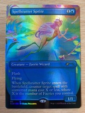 Spellstutter Sprite (FOIL) - Secret Lair Faerie Faerie Faerie Rad (Magic/MTG)