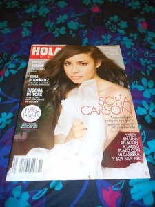 SOFIA CARSON - HOLA USA MAGAZINE - OCTOBER 2018 - NO LABEL - SPANISH TEXT - Picture 1 of 8