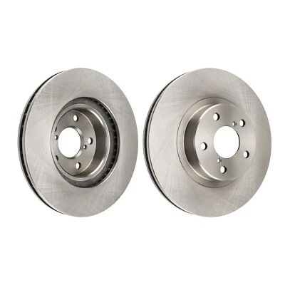 Pair Front Disc Brake Rotors for Scion FR-S 2013-2015 Subaru Forester 1998-2002 Foto 1 de 4