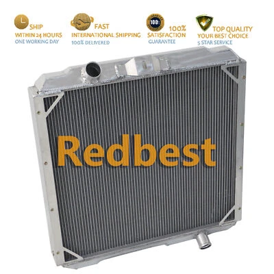 RADIADOR 3 FILAS PARA 92-2001 AM GENERAL HUMMER 6.2L/02-04 HUMMER H1 6.5L V8 Diesel Foto 1 de 4