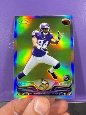 2013 Topps Chrome Cordarrelle Patterson Rookie Refractor Rc Vikings F HOF KR - Image 1 of 2